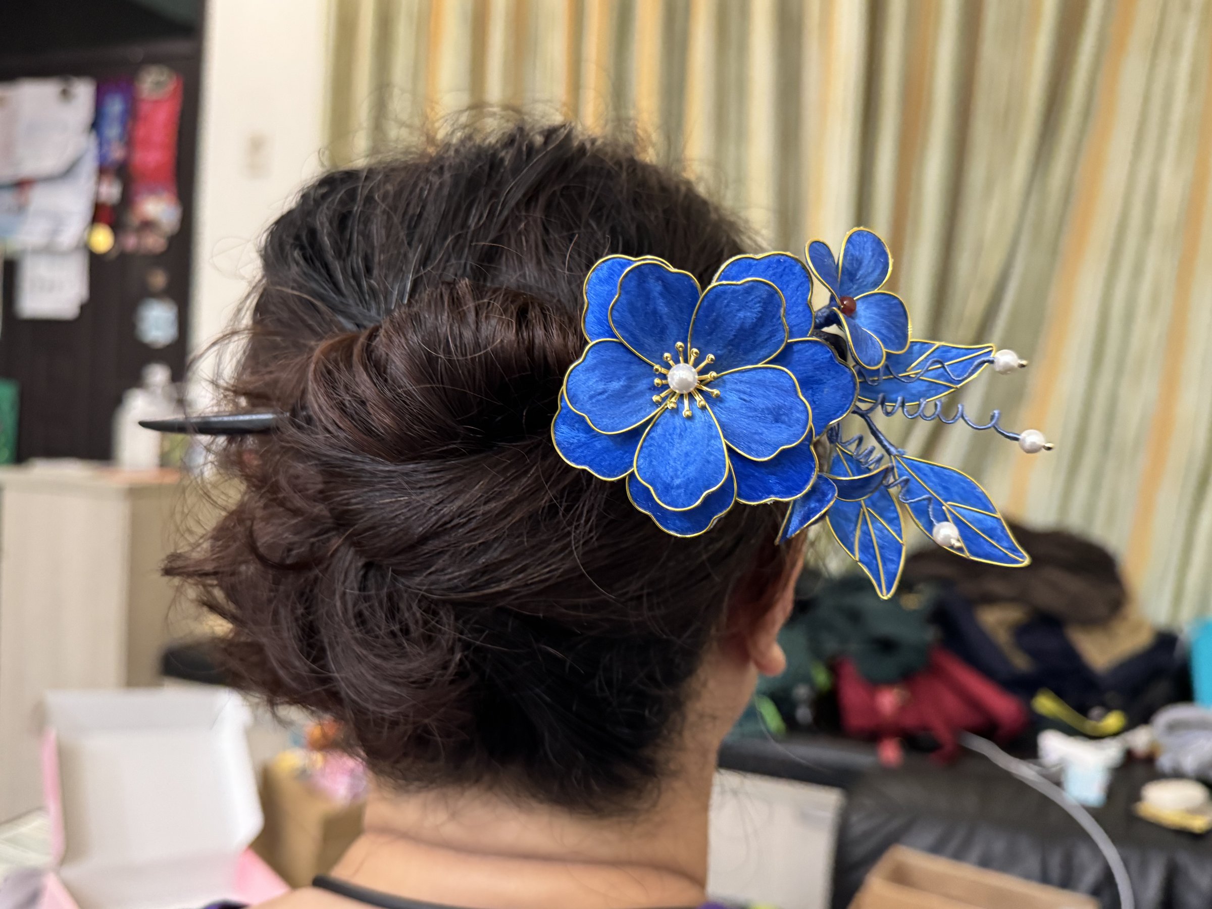 絨花工藝 ─ 永生花 ─ 絨花成品近距離特寫